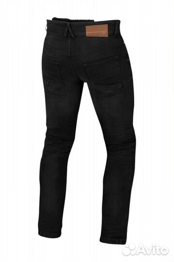 Motorradjeans Macna Stone Schwarz Gewaschen Черный