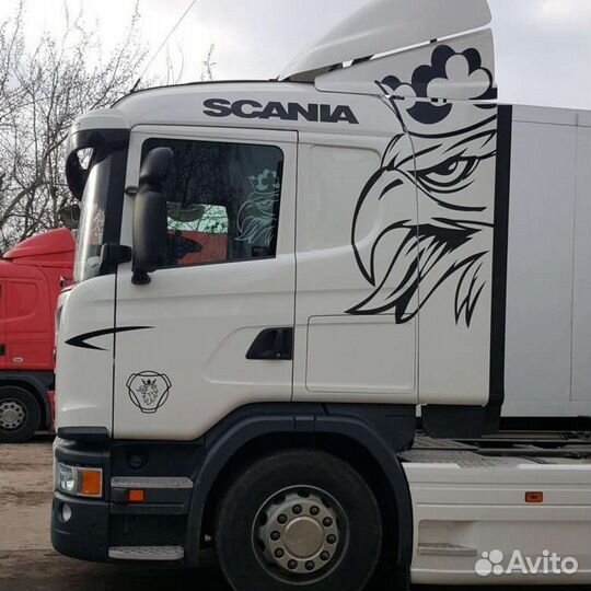 Наклейка на грузовик