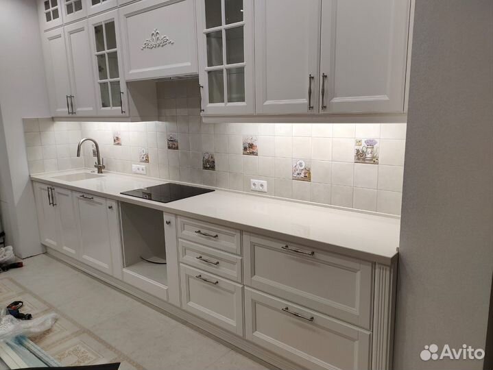 Столешница для кухни из искусственного камня