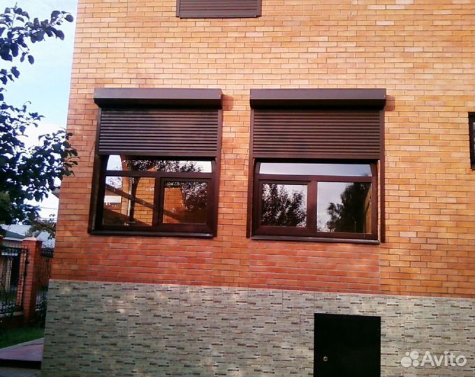 Рольставни на окна RH-45PN 800х1100мм