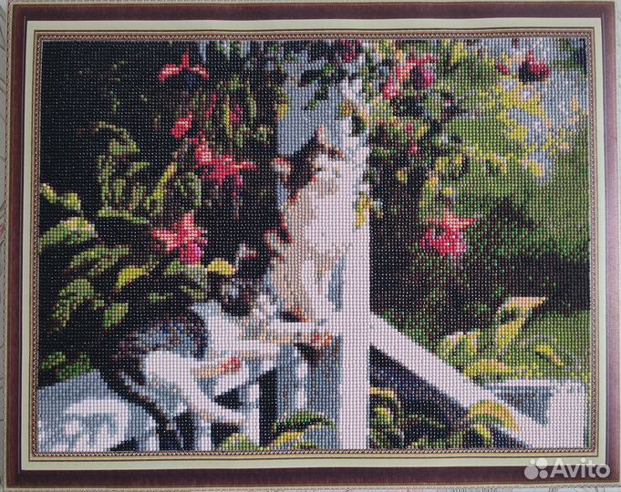 Алмазная вышивка - готовая работа