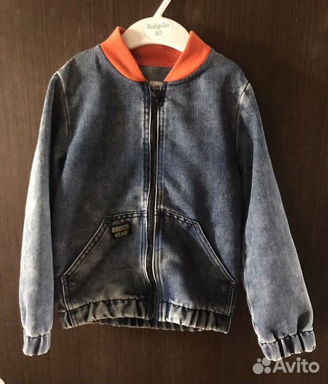 Джинсовая куртка для мальчика 116