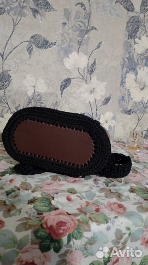 Вязаный рюкзак