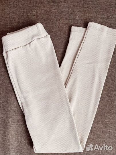 Лосины в рубчик