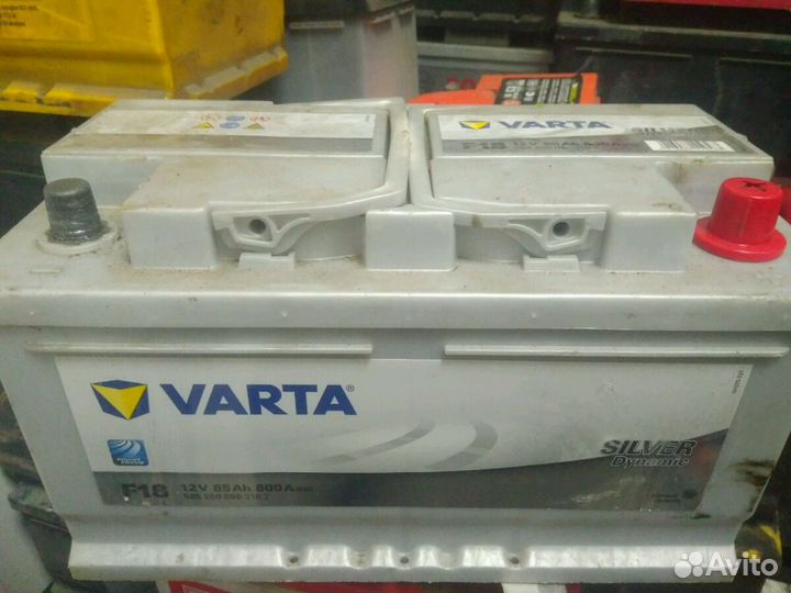 Аккумулятор б/у 85Ач Варта F18