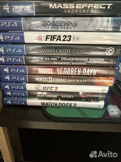 Sony playstation 4 1tb с играми