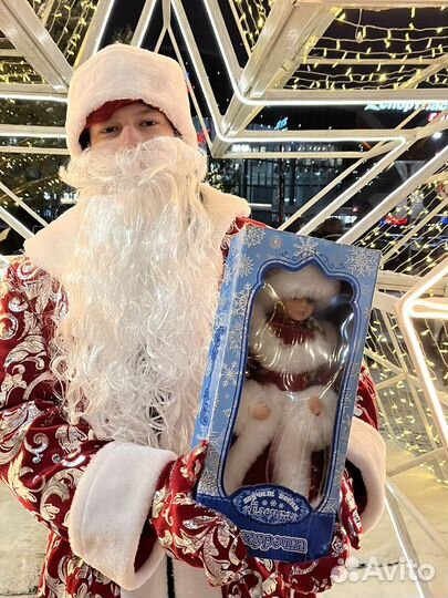 Игрушка Дед мороз и снегурочка