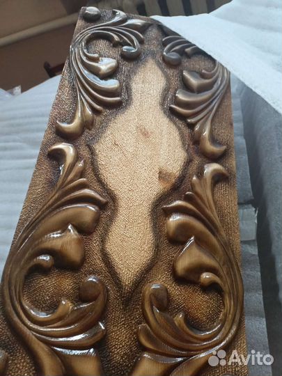 Нарды ручной работы со стеклом