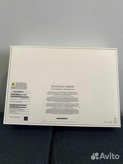 Новый ноутбук apple macbook air 13 space gray