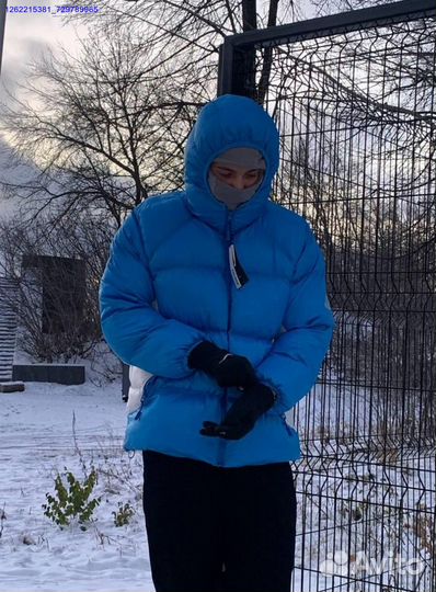 Пуховик Pаlaсe реrtех frоst balаclаvа puffa blue (Арт.61723)