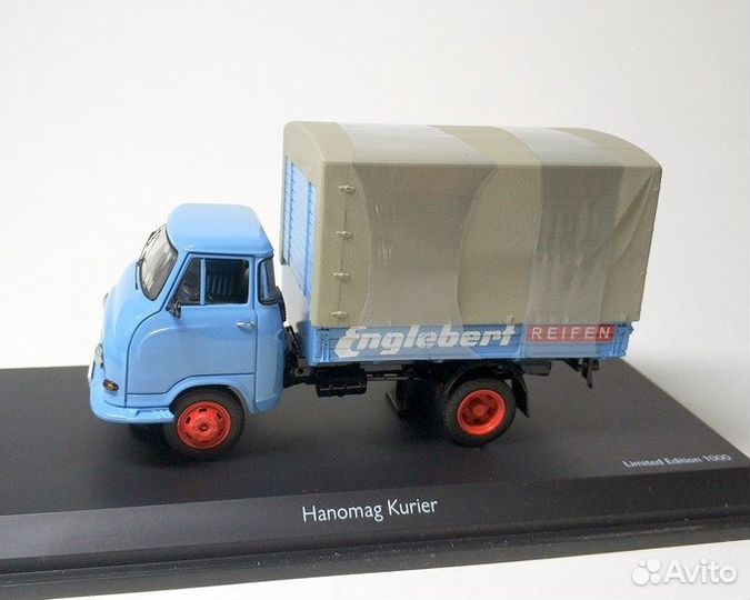 Hanomag Kurier бортовой с тентом Schuco Б.2780