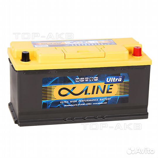 Аккумулятор автомобильный Alphaline Ultra 110R 100