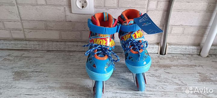 Роликовые коньки детские раздвижные