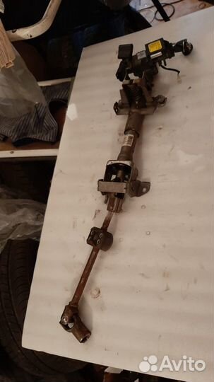 Рулевая колонка с карданом и замком на авео т250