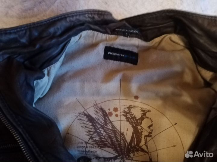 Куртка мужская кожаная