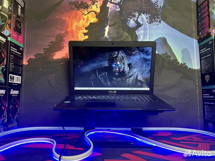 Мощный ноутбук Asus i3 12GB озу 3GB видео SSD