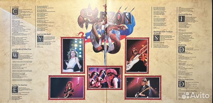 Saxon – Crusader (Германия 1984г.)