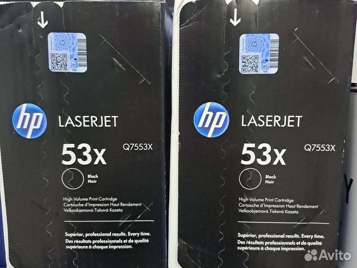 Картриджи hp 53X