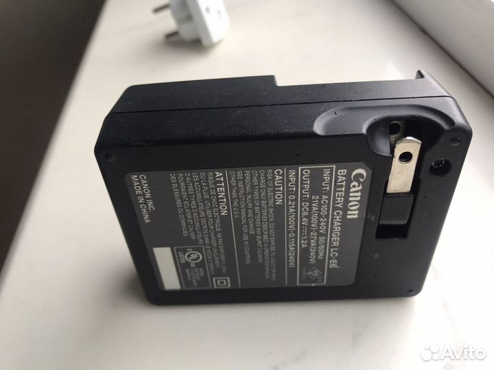 Зарядное устройство для фотоаппарата canon