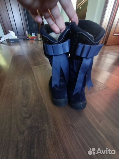 Сапоги зимние для девочки 35