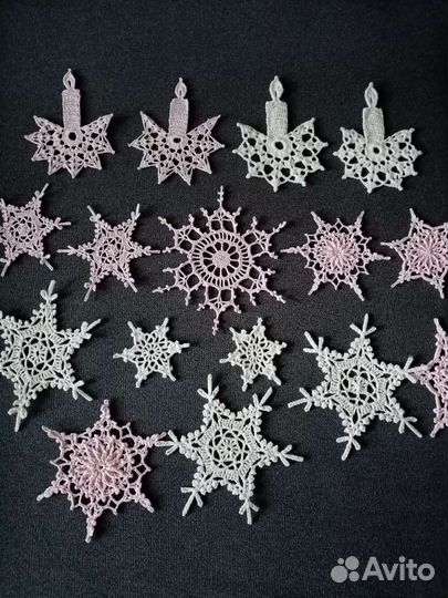 Новогодний набор. Снежинки