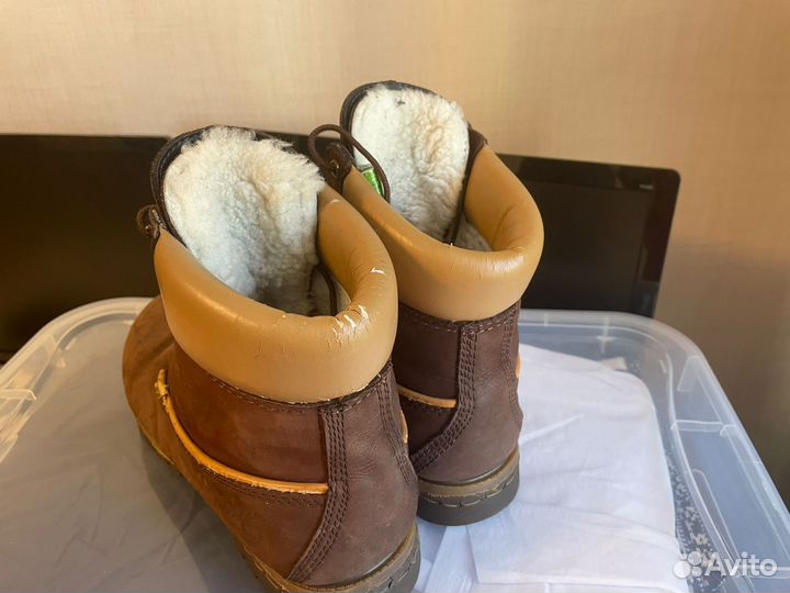 Ботинки зимние timberland 44