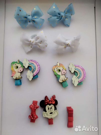 Резинки и заколки для волос