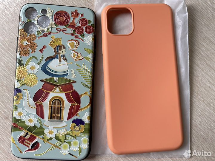 Чехол iPhone 11 pro max айфон 11 про мах (за 2)