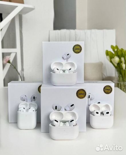 Наушники AirPods 2/3/Pro/Pro2 + Чехол