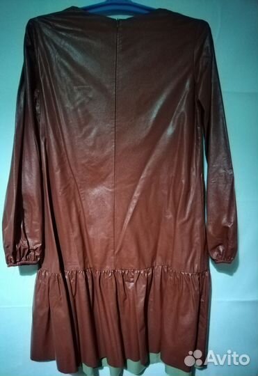 Кожаное платье