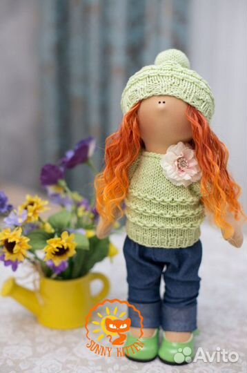 Текстильные куклы ручной работы