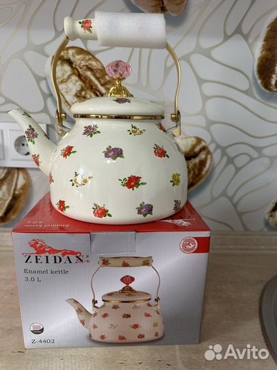 Чайник эмалированный