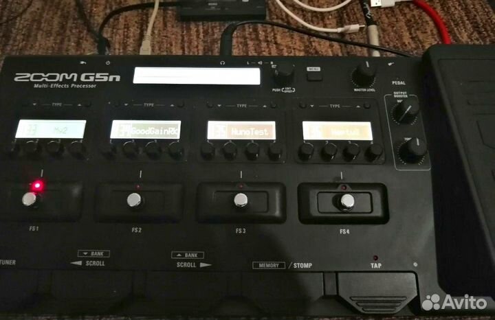 Zoom g5n гитарный процессор
