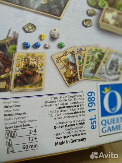 Настольная игра Rune Stones новая