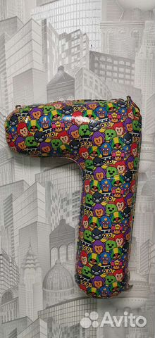 Объемная цифра 7 8