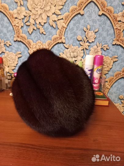 Берет Норковый новый