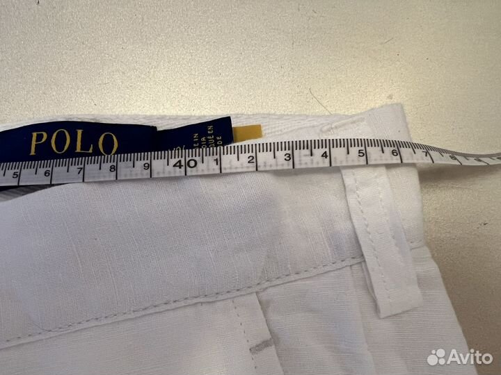 Брюки муж polo ralph lauren, W36 L34, белые