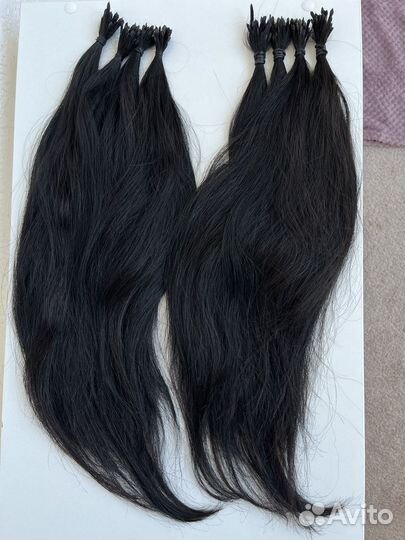 Волосы для наращивания 60 см бу