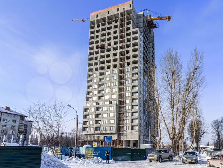 3-к. квартира, 76,5 м², 2/21 эт.