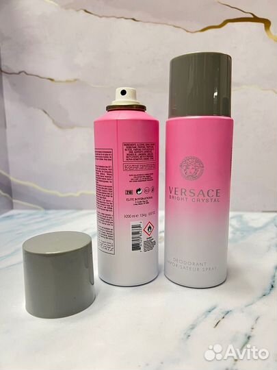 Versace bright crystal дезодорант