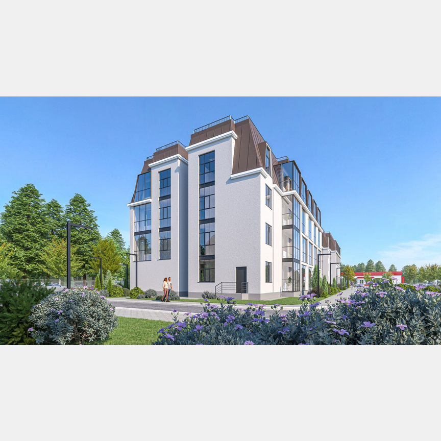 2-к. квартира, 39 м², 1/4 эт.