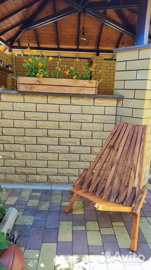 Кашпо для цветов деревянное