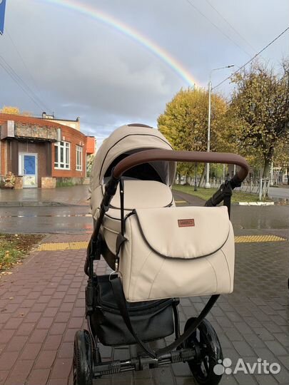 Коляска Mirelo Venezia 2 в 1 эко-кожа