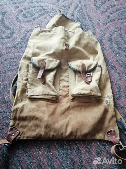 Рюкзак брезентовый СССР