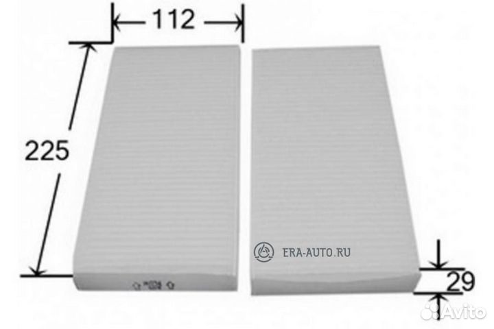 Azumi AC28803SET Фильтр салона