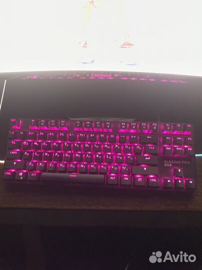 Механическая клавиатура dexp blazing pro rgb