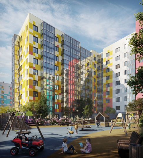 3-к. квартира, 79,1 м², 6/9 эт.