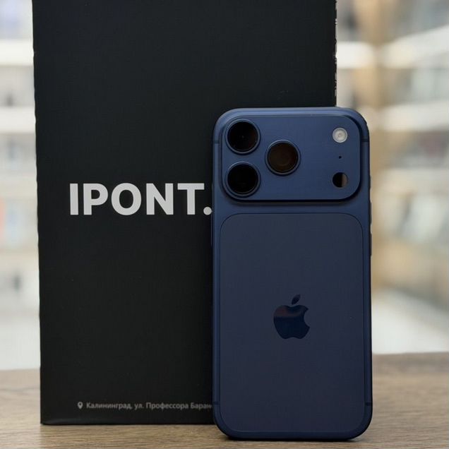 iPhone 17 Pro, 256 ГБ, SIM + eSIM