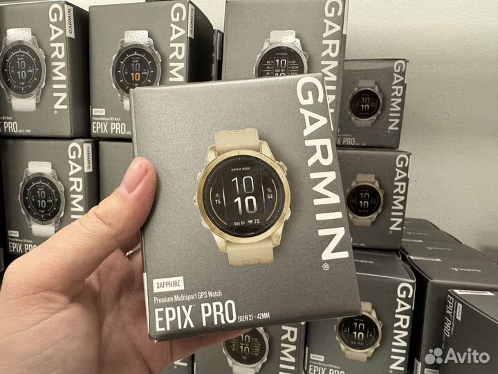 Garmin Epix Pro Gen 2 Sapphire 42 mm Soft Gold