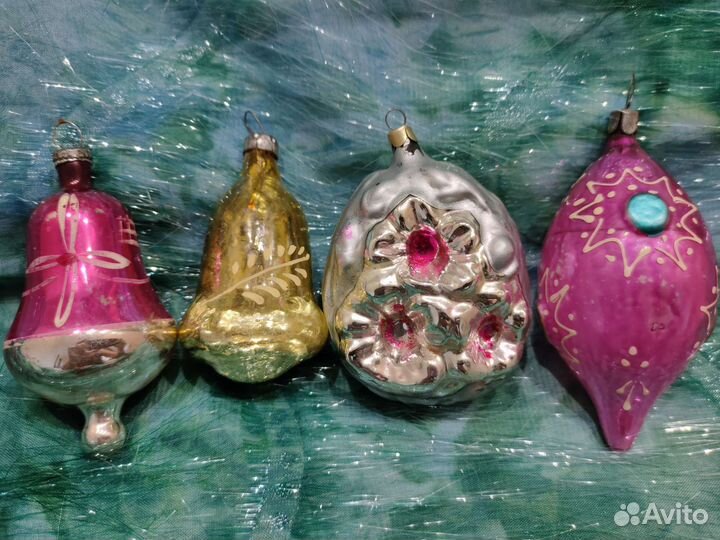 Елочные игрушки советские